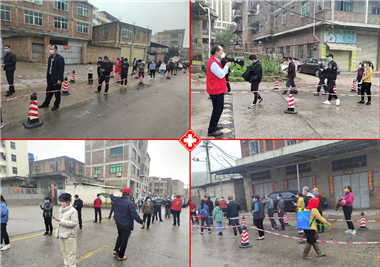 “疫”不容辞||十大娱乐老平台志愿者协助开展全员大规模核酸检测工作